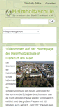 Mobile Screenshot of helmholtzschule-frankfurt.de